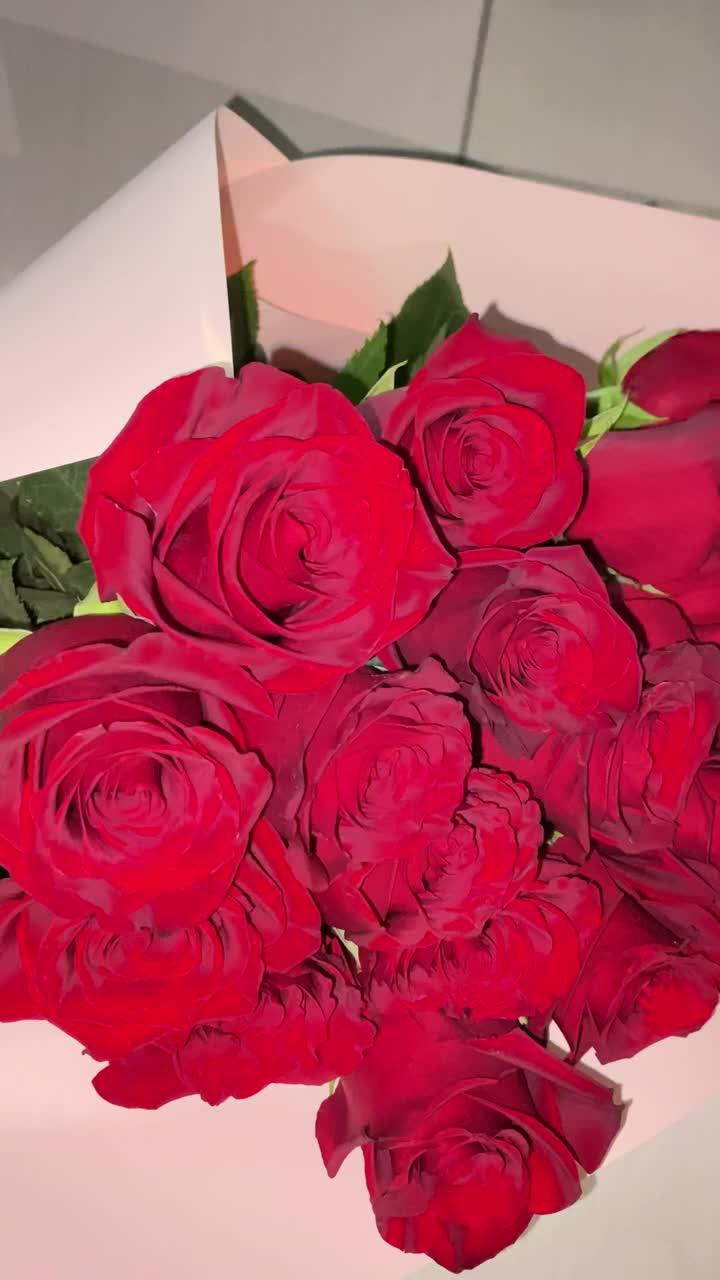 Crimson Embrace: Vibrant Petal Cluster